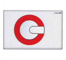 Клавиша смыва Creavit Power GP5001.01 Белая Красная