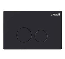 Клавиша смыва Creavit Terra GP9002.01 Черная матовая
