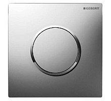 Кнопка смыва Geberit HyTouch Sigma 10 116.015.KN.1 матовый хром/обод глянцевый хром