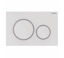 Клавиша смыва Geberit Sigma 20 115.882.01.1 Белый матовый лак