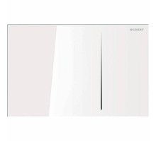 Клавиша смыва Geberit Sigma 70 115.620.SI.1 Белое стекло