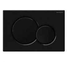 Клавиша смыва Geberit Sigma 01 115.770.DW.5 Черная глянцевая