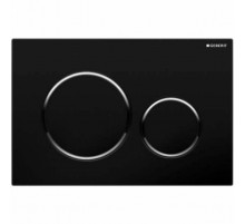 Клавиша смыва Geberit Sigma 20 115.882.KM.1 Черный/хром