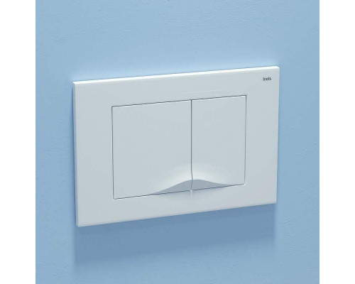 Купить Клавиша смыва Iddis Unifix UNI05MWi77 Белая матовая в магазине сантехники Santeh-Crystal.ru