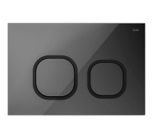 Клавиша смыва Iddis Uniglass UNG01GBi77 Черная