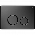 Клавиша смыва Iddis Unisteel UNS01MBi77 Черная матовая Клавиша смыва Iddis Unisteel UNS01MBi77 Черная матовая