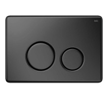 Клавиша смыва Iddis Unisteel UNS01MBi77 Черная матовая