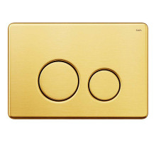 Клавиша смыва Iddis Unisteel UNS01GGi77 Золото