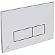 Заказать Клавиша смыва Ideal Standard Oleas M2 R0121JG Хром матовый в магазине сантехники Santeh-Crystal.ru