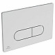 Купить Клавиша смыва Ideal Standard Oleas P1 R0116JG Хром матовый в магазине сантехники Santeh-Crystal.ru