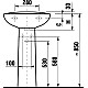 Купить Пьедестал Jika Olimp 8.1961.0.000.000.9 Белый в магазине сантехники Santeh-Crystal.ru