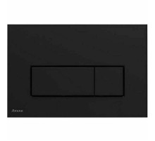 Клавиша смыва Ravak Uni Slim X01744 Черная матовая