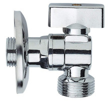 Запорный вентиль Remer 26112 для стиральной машины Хром