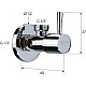 Заказать Запорный вентиль Remer 128L1238 Хром в магазине сантехники Santeh-Crystal.ru