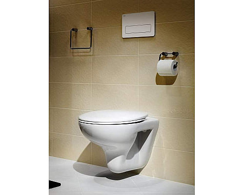 Заказать Сиденье для унитаза Roca Mateo ZRU9302815 Белое в магазине сантехники Santeh-Crystal.ru