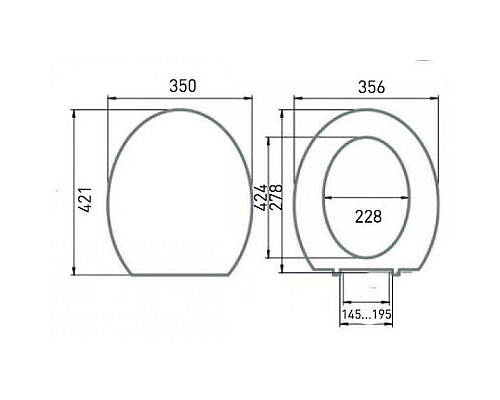 Заказать Сиденье для унитаза Roca Mateo ZRU9302815 Белое в магазине сантехники Santeh-Crystal.ru