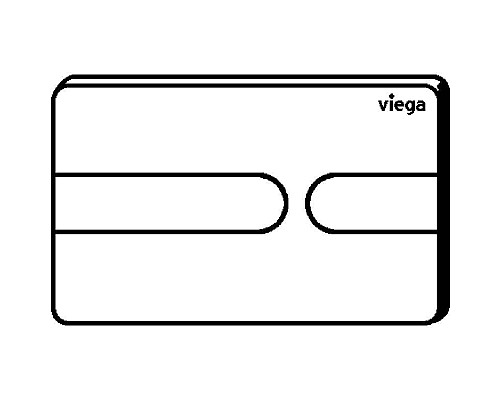 Приобрести Клавиша смыва Viega Prevista Visign for Style 8613.1 773151 Белая матовая в магазине сантехники Santeh-Crystal.ru