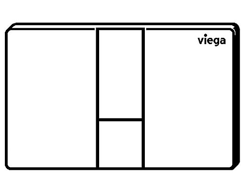 Приобрести Клавиша смыва Viega Prevista Visign for Style 24 8614.1 773274 Хром матовый в магазине сантехники Santeh-Crystal.ru