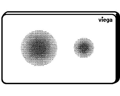 Приобрести Клавиша смыва Viega Prevista Visign for Style 25 8615.1 774356 Альпийский белый в магазине сантехники Santeh-Crystal.ru