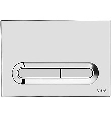 Клавиша смыва Vitra Loop T 740-0780 Хром глянцевый