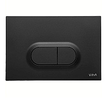 Клавиша смыва Vitra Loop O 740-0511 Черная матовая