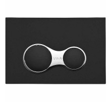 Клавиша смыва Vitra Sirius 740-0411 Черная матовая
