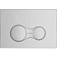 Купить Клавиша смыва Vitra Sirius 740-0485 Хром матовый в магазине сантехники Santeh-Crystal.ru