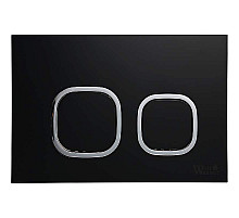 Клавиша смыва WeltWasser WW Amberg RD-BL 10000005535 Черная матовая