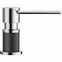 Дозатор для моющего средства Blanco Lato 525810 Хром Антрацит Дозатор для моющего средства Blanco Lato 525810 Хром Антрацит