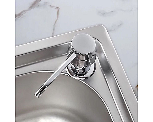Santeh-Crystal.ru: Дозатор для моющего средства Haiba HB405 Хром Купить Дозатор для моющего средства Haiba HB405 Хром в магазине сантехники Santeh-Crystal.ru