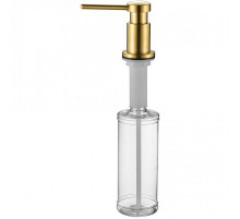 Дозатор для моющего средства Paulmark Brevit D005-G Золото