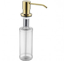 Дозатор для моющего средства Paulmark Rein D002-G Золото