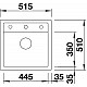 Купить Кухонная мойка Blanco Dalago 5 525871 Черная в магазине сантехники Santeh-Crystal.ru