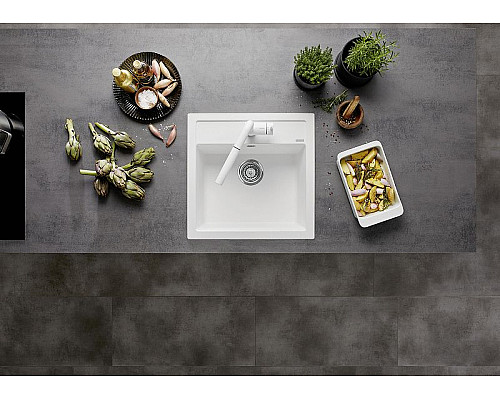 Заказать Кухонная мойка Blanco Dalago 5 518524 Белая в магазине сантехники Santeh-Crystal.ru