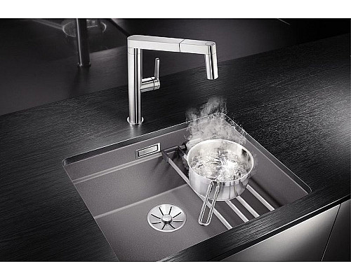 Santeh-Crystal.ru: Кухонная мойка Blanco Etagon 500-U 525887 Черная Купить Кухонная мойка Blanco Etagon 500-U 525887 Черная в магазине сантехники Santeh-Crystal.ru