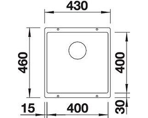 Santeh-Crystal.ru: Кухонная мойка Blanco Subline 400-U 523422 Антрацит Купить Кухонная мойка Blanco Subline 400-U 523422 Антрацит в магазине сантехники Santeh-Crystal.ru