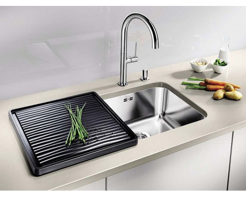 Купить Кухонная мойка Blanco Supra 450-U 518203 Нержавеющая сталь полированная в магазине сантехники Santeh-Crystal.ru