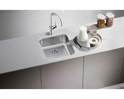 Купить Кухонная мойка Blanco Supra 450-U 518203 Нержавеющая сталь полированная в магазине сантехники Santeh-Crystal.ru