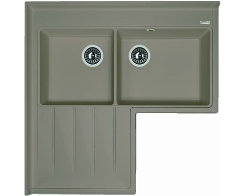 Купить Кухонная мойка Florentina Адрия-960 20.380.L0960.305 Грей в магазине сантехники Santeh-Crystal.ru