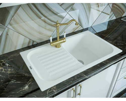 Купить Кухонная мойка Florentina Арона-860 20.225.D0860.104 Бежевая в магазине сантехники Santeh-Crystal.ru