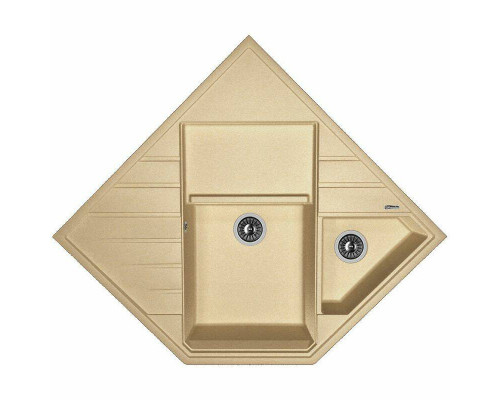 Купить Кухонная мойка Florentina Бомбей-900 20.375.J0900.104 Бежевая в магазине сантехники Santeh-Crystal.ru