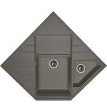 Кухонная мойка Florentina Бомбей-900 20.375.J0900.102 Черная