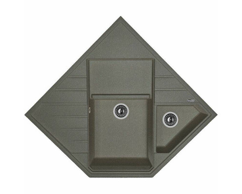 Приобрести Кухонная мойка Florentina Бомбей-900 20.375.J0900.102 Черная в магазине сантехники Santeh-Crystal.ru