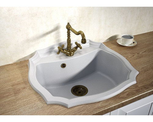 Купить Кухонная мойка Florentina Эмилия-640 20.355.D0640.202 Шампань в магазине сантехники Santeh-Crystal.ru