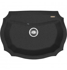 Кухонная мойка Florentina Эмилия-770 20.360.E0770.102 Черная