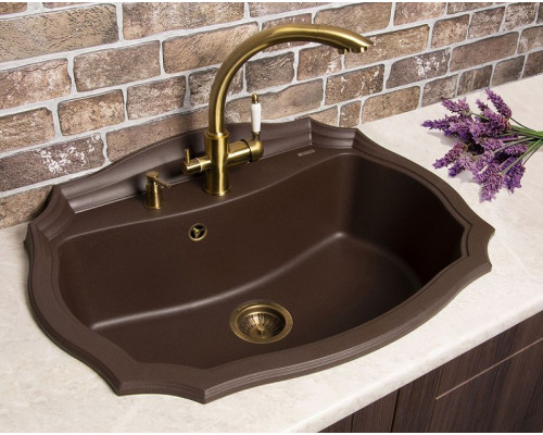 Приобрести Кухонная мойка Florentina Эмилия-770 20.360.E0770.305 Грей в магазине сантехники Santeh-Crystal.ru