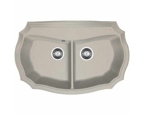 Купить Кухонная мойка Florentina Эмилия-870 20.365.F0870.305 Грей в магазине сантехники Santeh-Crystal.ru