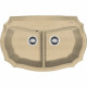Купить Кухонная мойка Florentina Эмилия-870 20.365.F0870.104 Бежевая в магазине сантехники Santeh-Crystal.ru