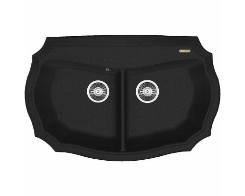 Купить Кухонная мойка Florentina Эмилия-870 20.365.F0870.302 Антрацит в магазине сантехники Santeh-Crystal.ru