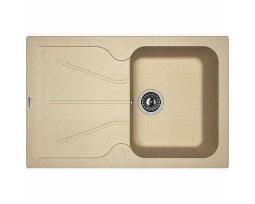 Заказать Кухонная мойка Florentina Гаттинара-780 20.255.B0780.104 Бежевая в магазине сантехники Santeh-Crystal.ru